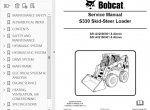 repair manual Bobcat S330 Skid-Steer Loader Service Manual PDF - 4