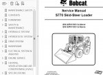 repair manual Bobcat S770 Skid-Steer Loader Service Manual PDF - 2