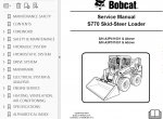 repair manual Bobcat S770 Skid-Steer Loader Service Manual PDF - 3