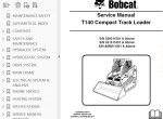 repair manual Bobcat T140 Compact Track Loader Service Manual PDF - 3