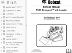 repair manual Bobcat T300 Compact Track Loader Service Manual PDF - 2