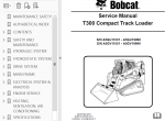 repair manual Bobcat T300 Compact Track Loader Service Manual PDF - 4