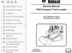 repair manual Bobcat T320 Compact Track Loader Service Manual PDF - 3