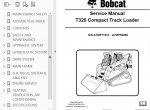 repair manual Bobcat T320 Compact Track Loader Service Manual PDF - 4