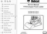 repair manual Bobcat T770 Compact Track Loader Service Manual PDF - 2