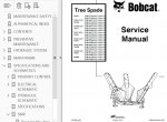 repair manual Bobcat TS 24, 28, 30, 32, 34, 36, 44 Tree Spade Service Manual PDF - 2