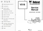 repair manual Bobcat V518 VersaHANDLER Service Manual PDF - 4