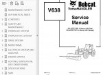 repair manual Bobcat V638 VersaHANDLER Service Manual PDF - 2