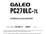 repair manual Komatsu Hydraulic Excavator Galeo PC270-7 PDF Set of Manuals - 2