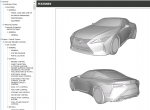 repair manual Lexus LC500 Repair Manual RM33RO - 1