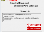 spare parts catalog Toyota Industrial Equipment v2.27 06/2020 Parts Catalog - 1