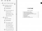 repair manual Fiat Kobelco E20.2SR, E22.2SR, E27.2SR Hydraulic Excavators Workshop Manual PDF - 2