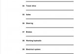 repair manual Fiat Kobelco W50, W60, W70 Wheel Loader Technical Handbook PDF - 1