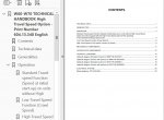 repair manual Fiat Kobelco W60, W70 High Travel Wheel Loader Technical Handbook PDF - 1