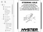 repair manual Hyster Challenger (C019) H300-H360XL, H330XL-EC, H360XL-EC Forklifts Service And Parts Manuals PDF - 5