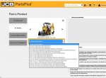 repair manual JCB PartsPlus+ Electronic Parts Catalog v2 (2.00.0004) With Service Manuals 2017 - 1
