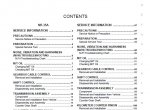 repair manual Nissan Cabstar F24 Model Series Electronic Service Manual 2011MY - 1