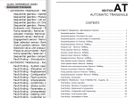 repair manual Nissan Interstar Model X70 Series 2008 Electronic Service Manual - 1