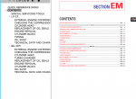 repair manual Nissan TL0 Series Models 1998/2000/2002 Electronic Service Manual - 1