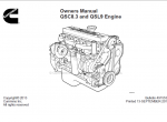 repair manual Cummins Engines QSC8.3, QSL9 Owners Manual PDF - 1