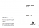 repair manual Deutz Diesel Engines BF4M 2012 Operation Manual PDF - 1