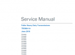 repair manual DAF Eaton Transmission FS series Components and Service Manuals - 1