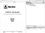repair manual Spare Parts Books and Repair Manuals New Idea - 3