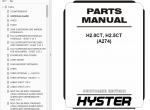 spare parts catalog Hyster Parts Manuals Europe 2017 PDF - 5