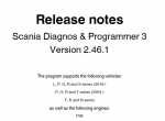 Diagnostic Software Scania Diagnos & Programmer 3 (SDP3) 2.66.1.3 w/Xcom 2.54 - 2
