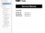 repair manual Сaterpillar EP16N EP18N EP20CN Forklifts Service Manual PDF - 5