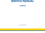 repair manual New Holland Telehandler LM5030 PDF Set of Manuals - 8