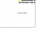 repair manual New Holland E235SR Excavator Service Manual PDF - 1
