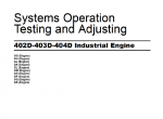 repair manual Perkins 402D, 403D, 404D Industrial Engine for JCB Set of PDF Manuals - 4