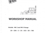 repair manual JCB 2D, 2DS, 3, 3C, 3CS, 3D, 700 Excavator Loaders Workshop & Service Manuals PDF - 2