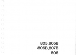 repair manual JCB 805, 805B, 806B, 807B, 808 Tracked Excavator Service Manual PDF - 2