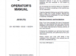 repair manual JCB JS130 Tracked Excavators Service & Operator’s Manual PDF - 3