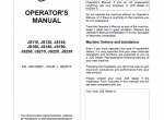 repair manual JCB JS200 Series Tracked Excavators T4, T2 Engines Service Manual PDF - 1