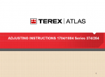 repair manual Terex Atlas 1704 / 1804 Excavator Workshop Manual PDF - 3