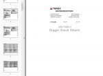 spare parts catalog Terex Atlas Loader Backhoes 820-980 Parts Catalogue PDF - 1