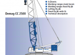 repair manual Terex Demag CC2500 450T Technical Training - 2