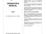 repair manual JCB Tracked Excavator JS370 Tier 2 DieselMax Engine Service Manual PDF - 2