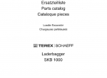 spare parts catalog Terex Loader Excavator SKB 1000/1000T Set of Parts Catalog - 4