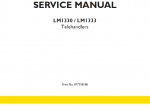 repair manual New Holland LM1330 &LM1333 Telehlanders Workshop Manual PDF - 1