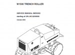 repair manual JCB Vibromax W1500 Trench Roller Service Manuals SM35001&SM35002 PDF - 4