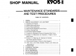 repair manual Kobelco K904-II & K905-II Hydraulic Excavator PDF Shop Manual - 1
