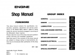 repair manual Mitsubishi Diesel Engine 6D2 (For industrial use) PDF Shop Manuals - 4