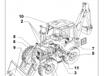 spare parts catalog New Holland Kobelco LB110.B Backhoe Loader Parts Manual - 3
