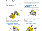 repair manual Atlas Copco DH60/L8 Drill Rig Set of Training & Service Manuals - 7