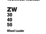repair manual Hitachi Wheel Loader ZW30, ZW40, ZW50 Technical Manuals PDF - 6