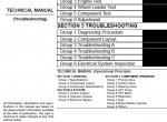 repair manual Hitachi Wheel Loader ZW80 Troubleshooting Technical Manual PDF - 1